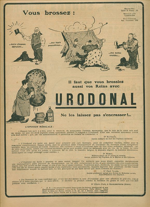 Journal les Annales du 11 juin 1916 cahier publicité