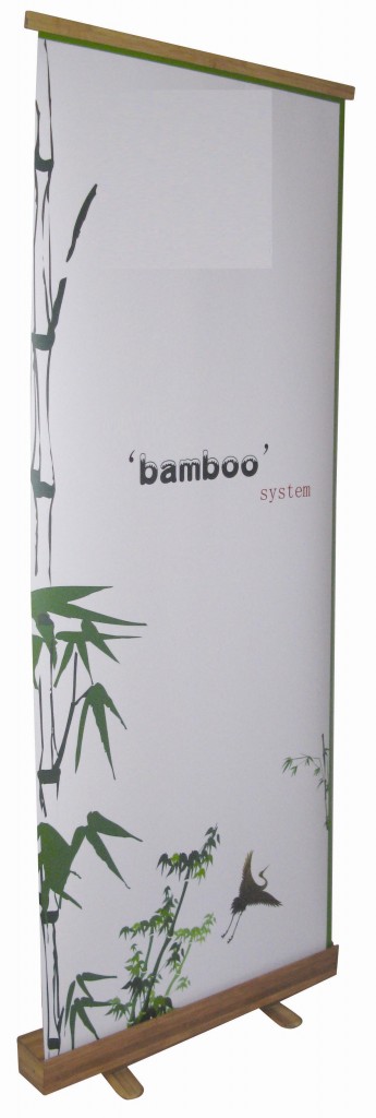 Rollup ou dérouleur en bambou