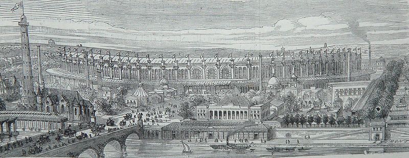 Exposition universelle côté seine 1867