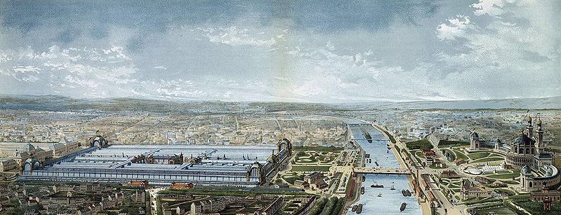 Panorama de l' exposition universelle de 1878