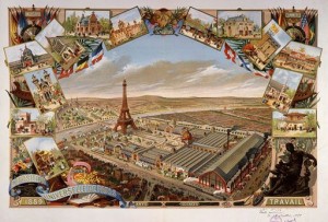 vu de l’exposition universelle de 1889